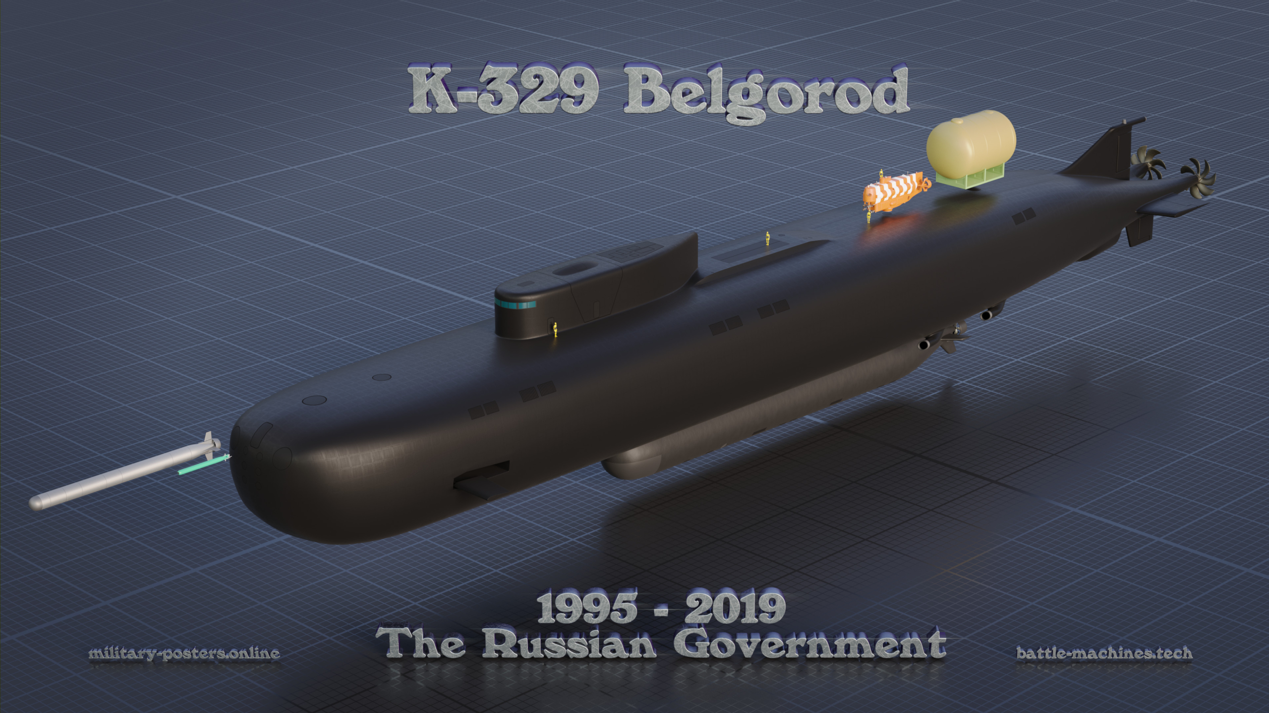K-239 Belgorod - 4K Wallpaper